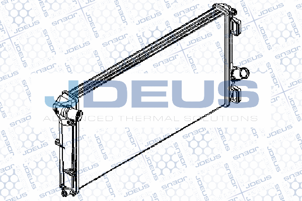 RA0360190 JDEUS Радиатор, охлаждение двигателя