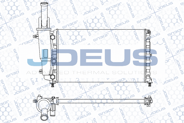 M0110310 JDEUS Радиатор, охлаждение двигателя