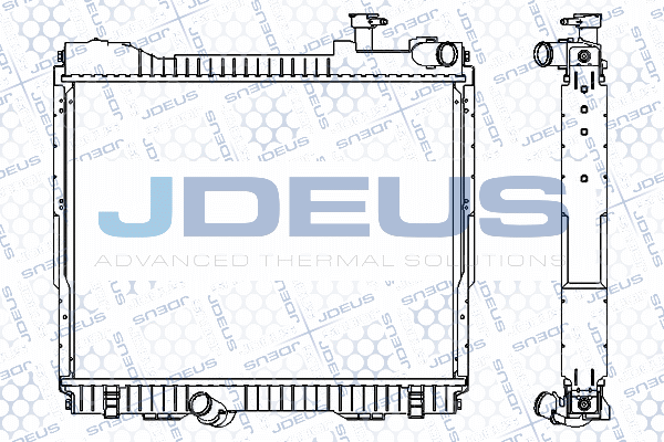 M0190900 JDEUS Радиатор, охлаждение двигателя