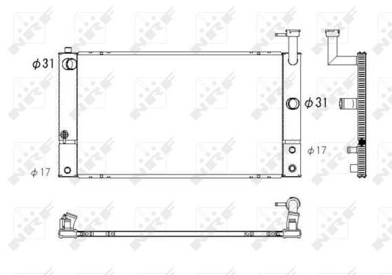 WG1722567 WILMINK GROUP Радиатор, охлаждение двигателя