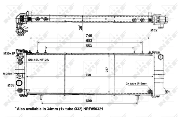 WG1723014 WILMINK GROUP Радиатор, охлаждение двигателя