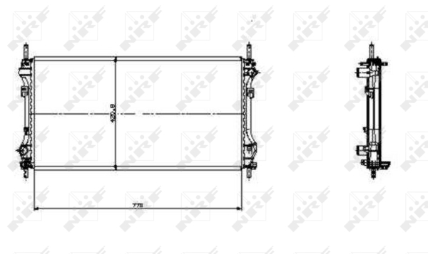 WG1721739 WILMINK GROUP Радиатор, охлаждение двигателя