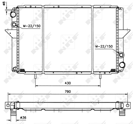 WG1721266 WILMINK GROUP Радиатор, охлаждение двигателя