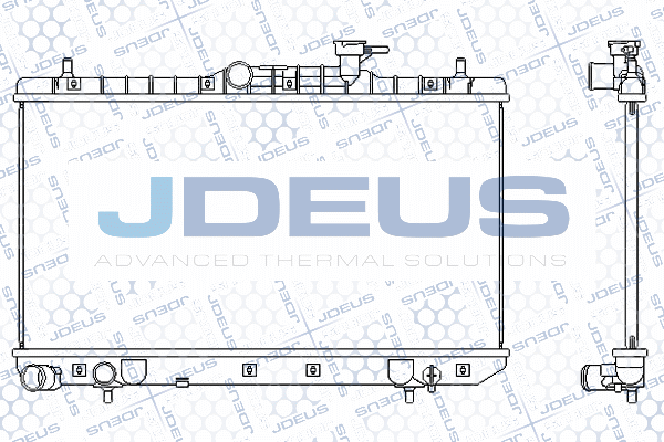 M0540590 JDEUS Радиатор, охлаждение двигателя