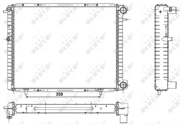 WG1721454 WILMINK GROUP Радиатор, охлаждение двигателя