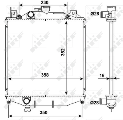 WG1721472 WILMINK GROUP Радиатор, охлаждение двигателя