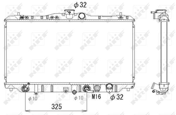 WG1722961 WILMINK GROUP Радиатор, охлаждение двигателя