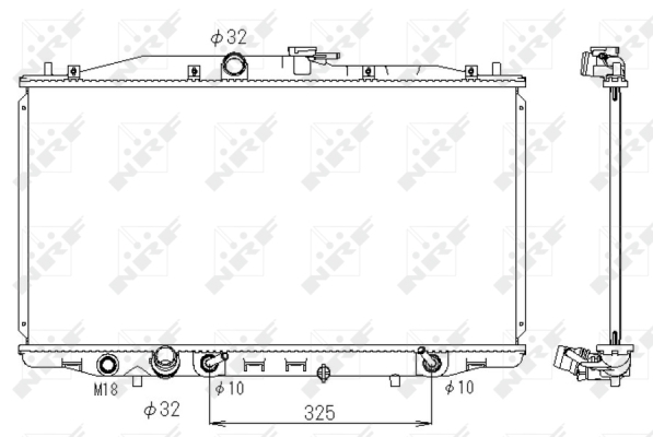 WG1722272 WILMINK GROUP Радиатор, охлаждение двигателя