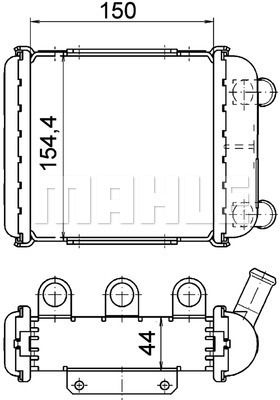 WG2182589 WILMINK GROUP Радиатор, охлаждение двигателя