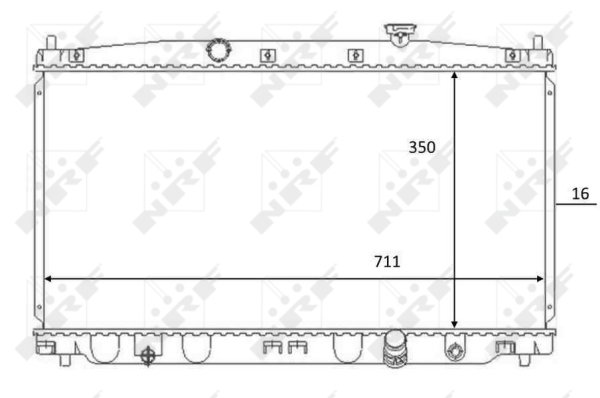 WG1723613 WILMINK GROUP Радиатор, охлаждение двигателя