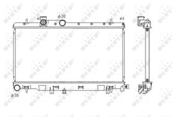 WG1722524 WILMINK GROUP Радиатор, охлаждение двигателя