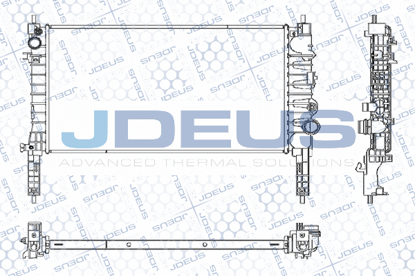 M0201390 JDEUS Радиатор, охлаждение двигателя