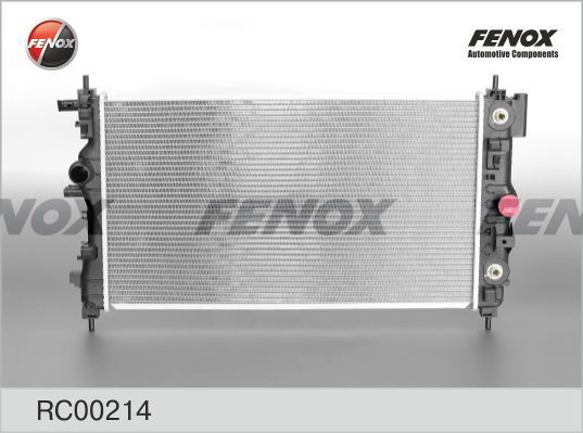 RC00214 FENOX Радиатор, охлаждение двигателя