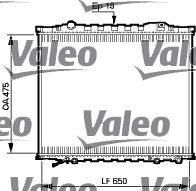 735528 VALEO Радиатор, охлаждение двигателя