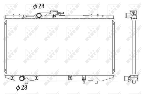 WG1722175 WILMINK GROUP Радиатор, охлаждение двигателя