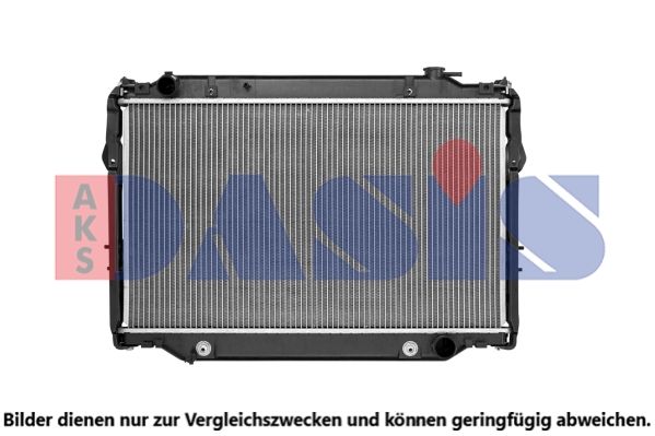 210106N AKS DASIS Радиатор, охлаждение двигателя