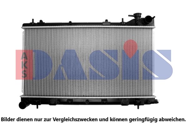 350003N AKS DASIS Радиатор, охлаждение двигателя