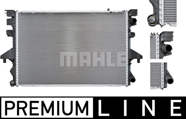 CR583000P MAHLE Радиатор, охлаждение двигателя