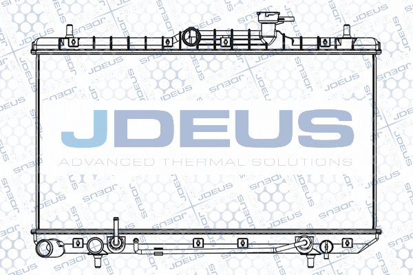 M0540750 JDEUS Радиатор, охлаждение двигателя