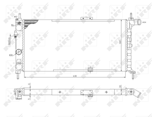 WG1721762 WILMINK GROUP Радиатор, охлаждение двигателя