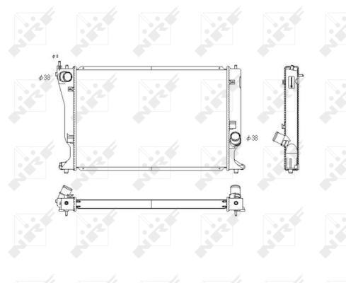 WG1722587 WILMINK GROUP Радиатор, охлаждение двигателя