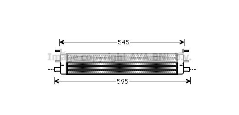 MS2457 AVA QUALITY COOLING Радиатор, охлаждение двигателя