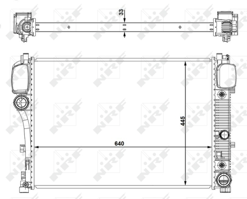 WG1722645 WILMINK GROUP Радиатор, охлаждение двигателя