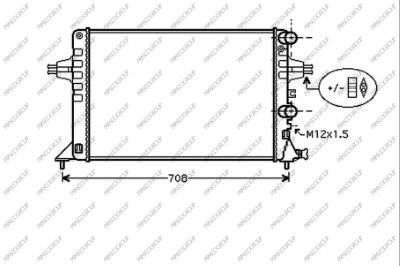 OP017R014 PRASCO Радиатор, охлаждение двигателя