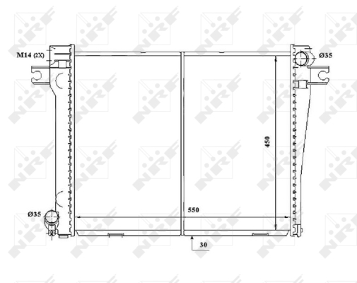 WG1723298 WILMINK GROUP Радиатор, охлаждение двигателя