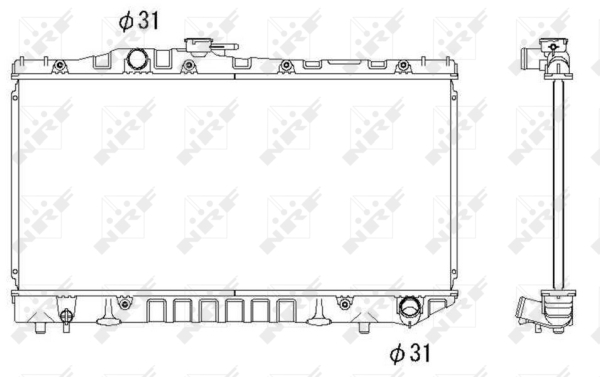 WG1721678 WILMINK GROUP Радиатор, охлаждение двигателя