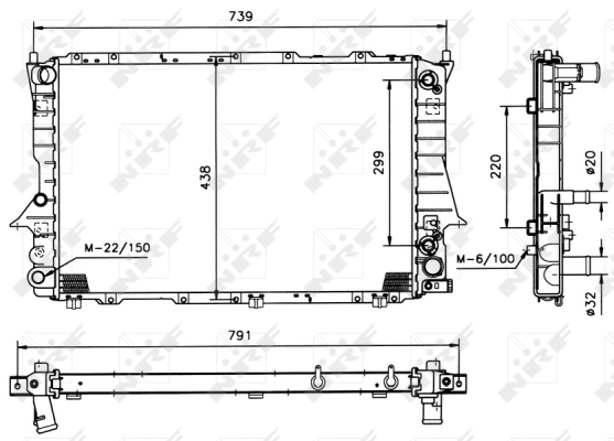 WG1721604 WILMINK GROUP Радиатор, охлаждение двигателя