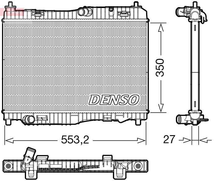 WG2170164 WILMINK GROUP Радиатор, охлаждение двигателя