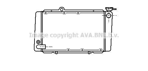 AL2002 PRASCO Радиатор, охлаждение двигателя