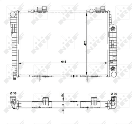 WG1721596 WILMINK GROUP Радиатор, охлаждение двигателя