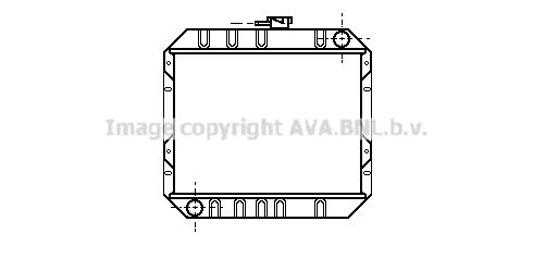 FD2015 AVA QUALITY COOLING Радиатор, охлаждение двигателя