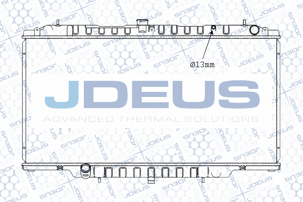 019M71 JDEUS Радиатор, охлаждение двигателя