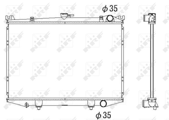 WG1721683 WILMINK GROUP Радиатор, охлаждение двигателя