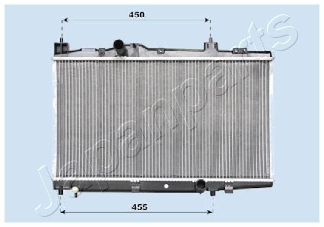 RDA153009 JAPANPARTS Радиатор, охлаждение двигателя