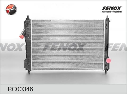 RC00346 FENOX Радиатор, охлаждение двигателя