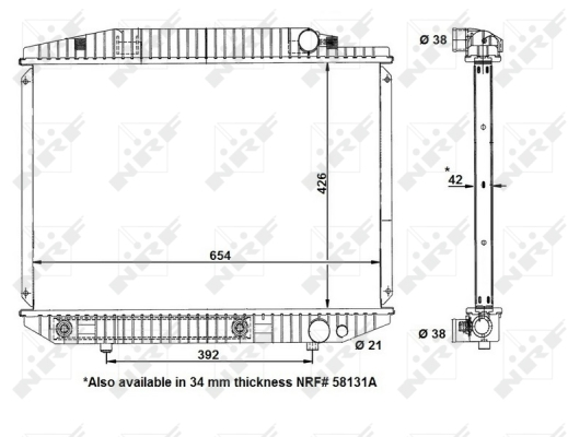 WG1723152 WILMINK GROUP Радиатор, охлаждение двигателя