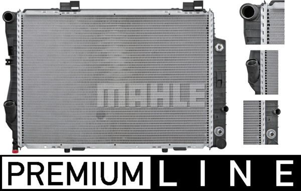 CR250000P MAHLE Радиатор, охлаждение двигателя