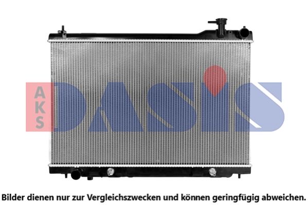 070144N AKS DASIS Радиатор, охлаждение двигателя