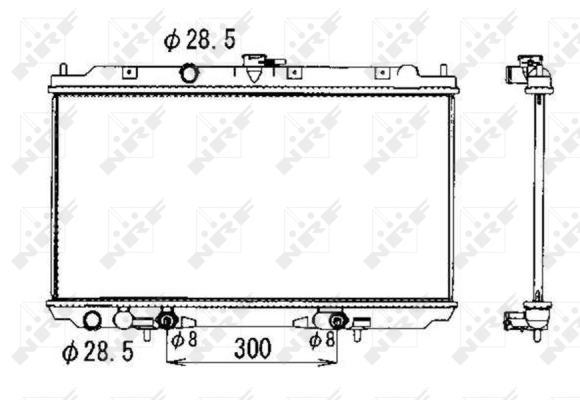 WG1722271 WILMINK GROUP Радиатор, охлаждение двигателя