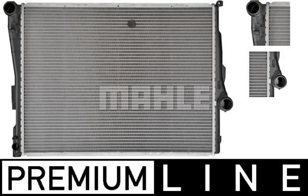 CR456000P MAHLE Радиатор, охлаждение двигателя