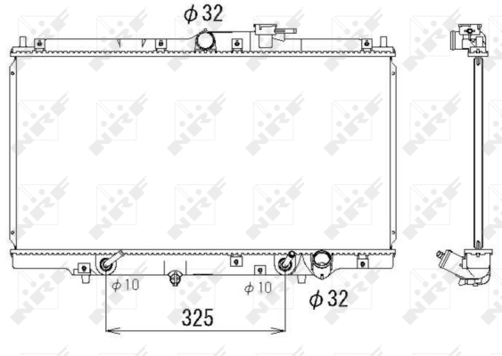 WG1722218 WILMINK GROUP Радиатор, охлаждение двигателя