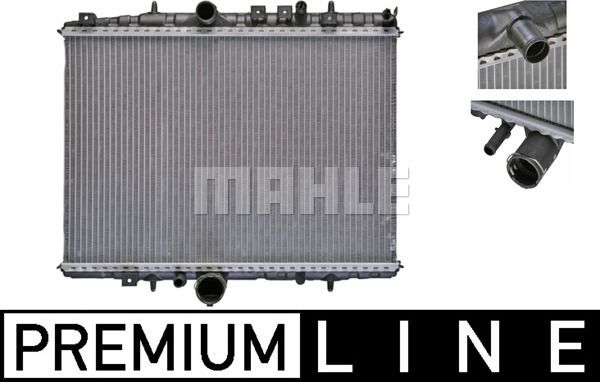 CR393000P MAHLE Радиатор, охлаждение двигателя