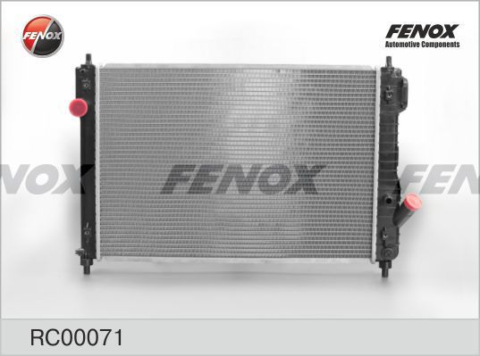 RC00071 FENOX Радиатор, охлаждение двигателя