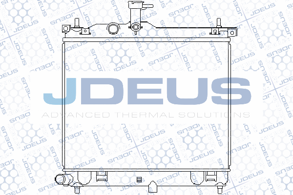 054M35 JDEUS Радиатор, охлаждение двигателя