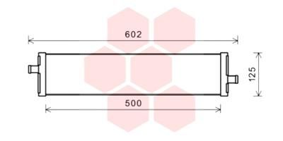 58002312 VAN WEZEL Радиатор, охлаждение двигателя