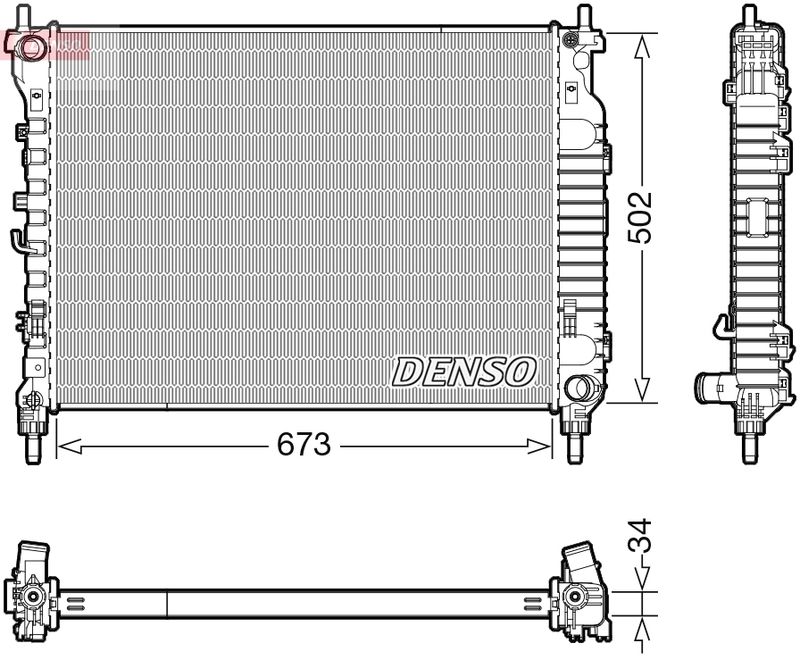 WG2270650 WILMINK GROUP Радиатор, охлаждение двигателя